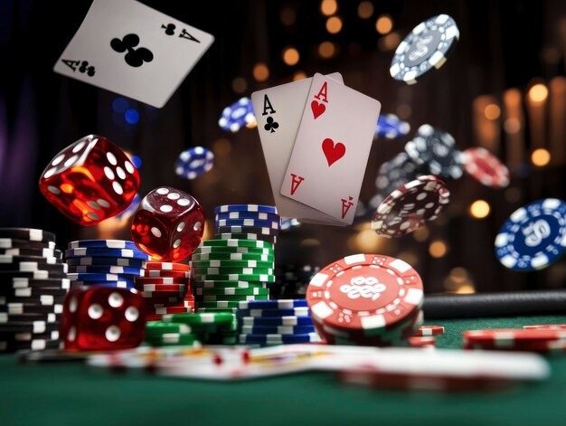 mulia jitu Three Card Poker live dealer table view